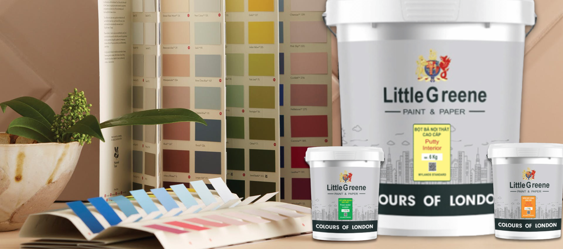 Little Greene - Thương hiệu sơn và chống thấm đến từ Việt Nam